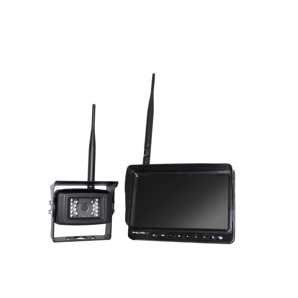 12V-48V Wireless 7" Monitor DVR with One Reverse Camera