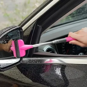 2-Pieces: 2-in-1 Retractable Portable Wiper