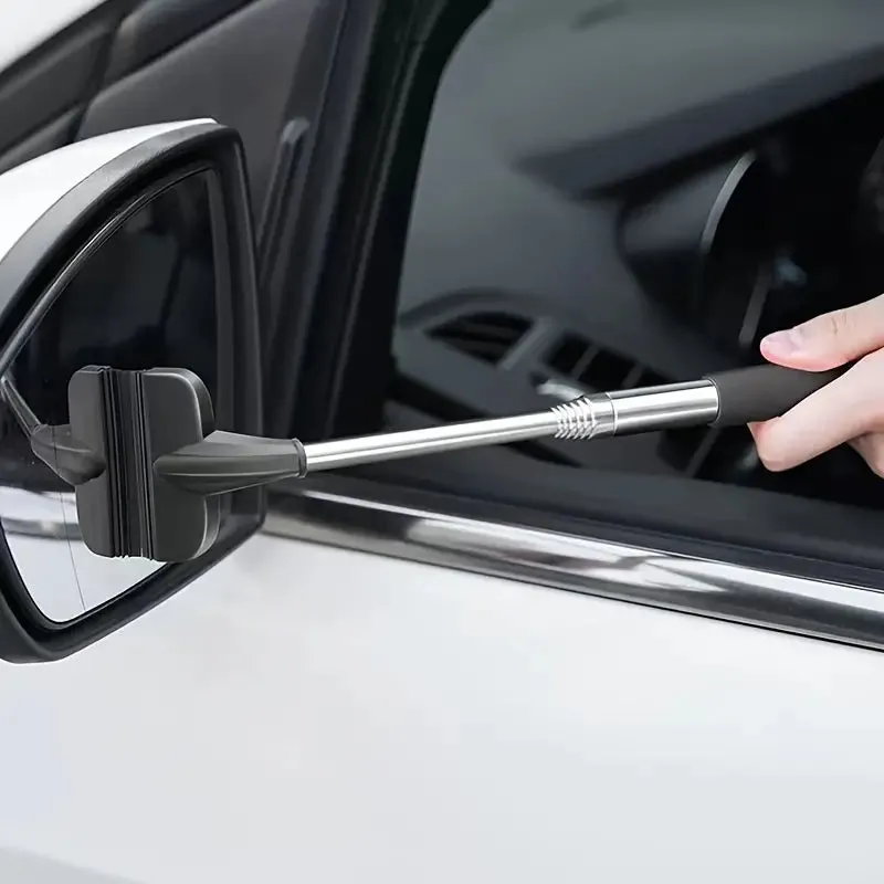 2-Pieces: 2-in-1 Retractable Portable Wiper