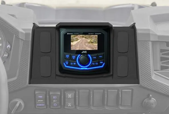 2019  Polaris RZR XP1000 JVC MR1 Media Receiver Plug and Play Kit