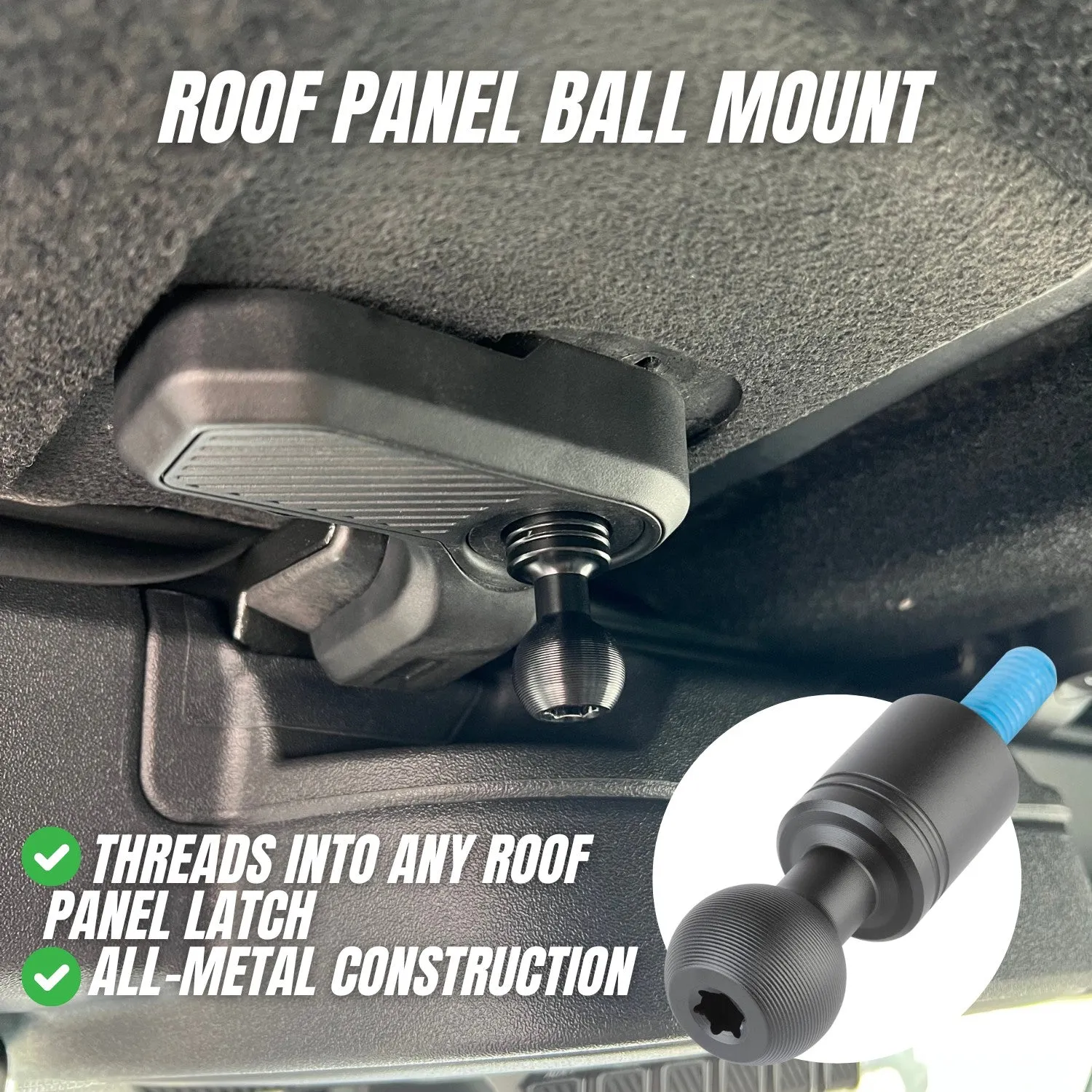 2021  Ford Bronco Roof Panel Ball Mount