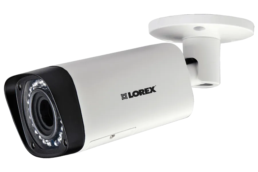 2K Camera System with 8-Channel NVR with 4 Motorized Zoom Cameras, 140FT Night Vision