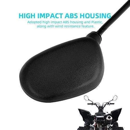 2PCS 360° Universal Scooter Rearview Mirrors