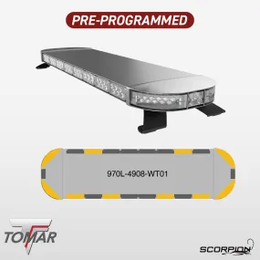 49" Scorpion 970 Series Pre-Programmed Work Truck LED Light Bar