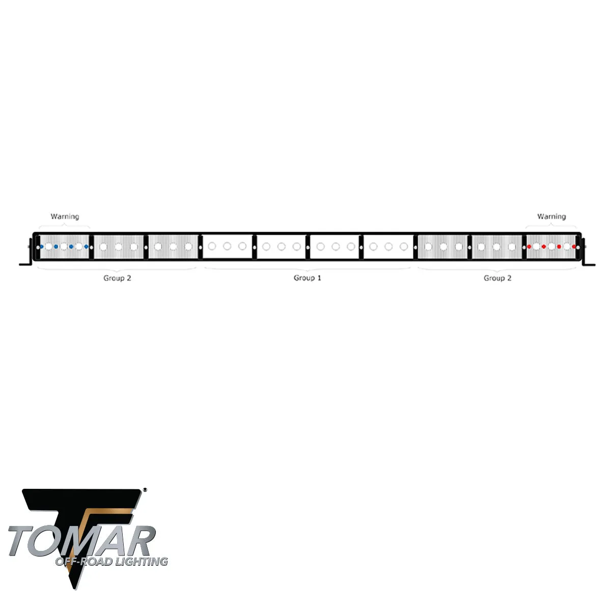 50" TRT Series LED Light Bar