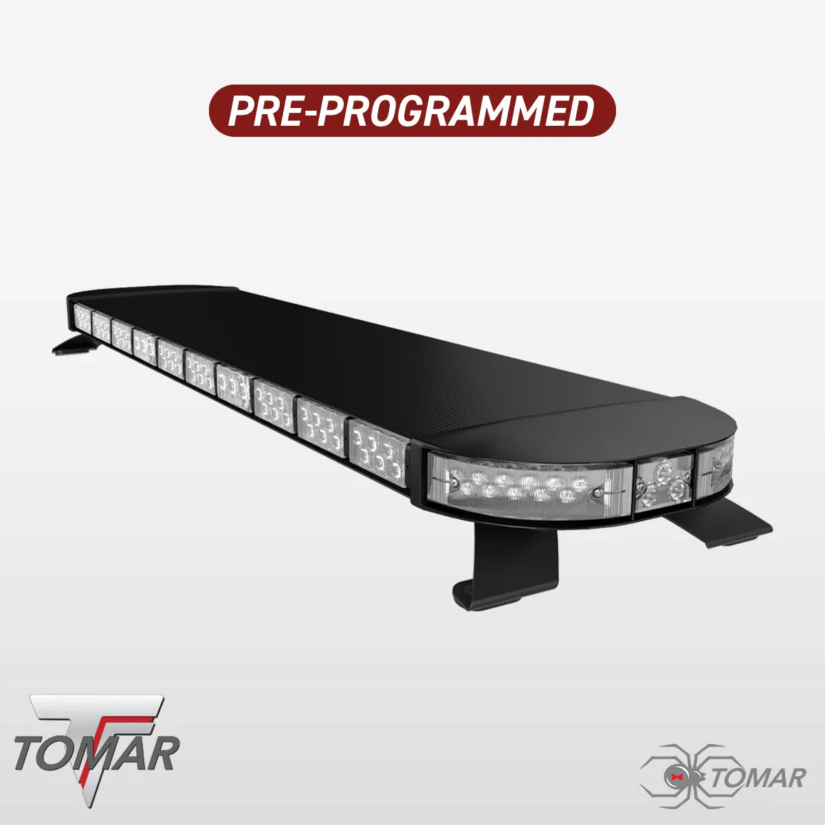 58" Black Widow 970 Series Pre-Programmed Work Truck LED Light Bar