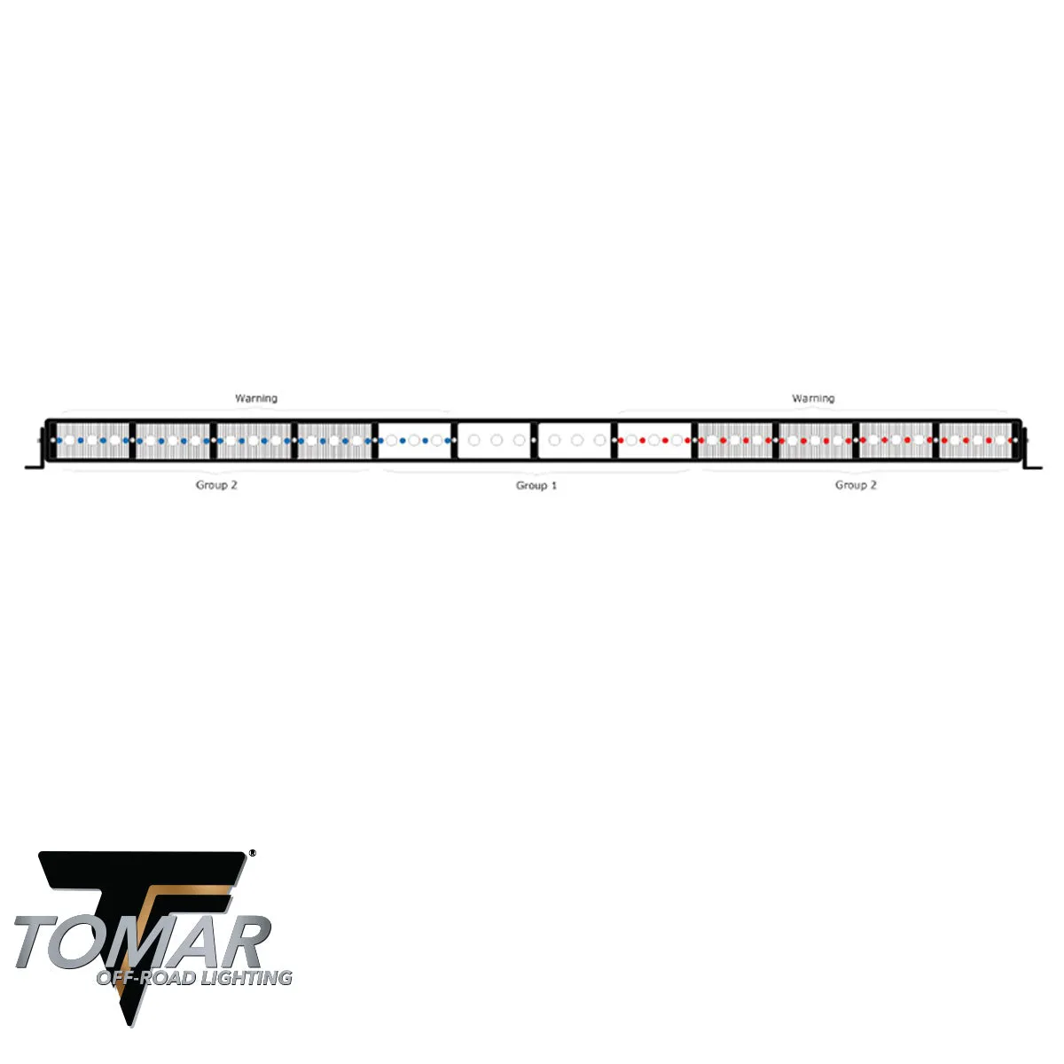 60" TRT Series LED Light Bar