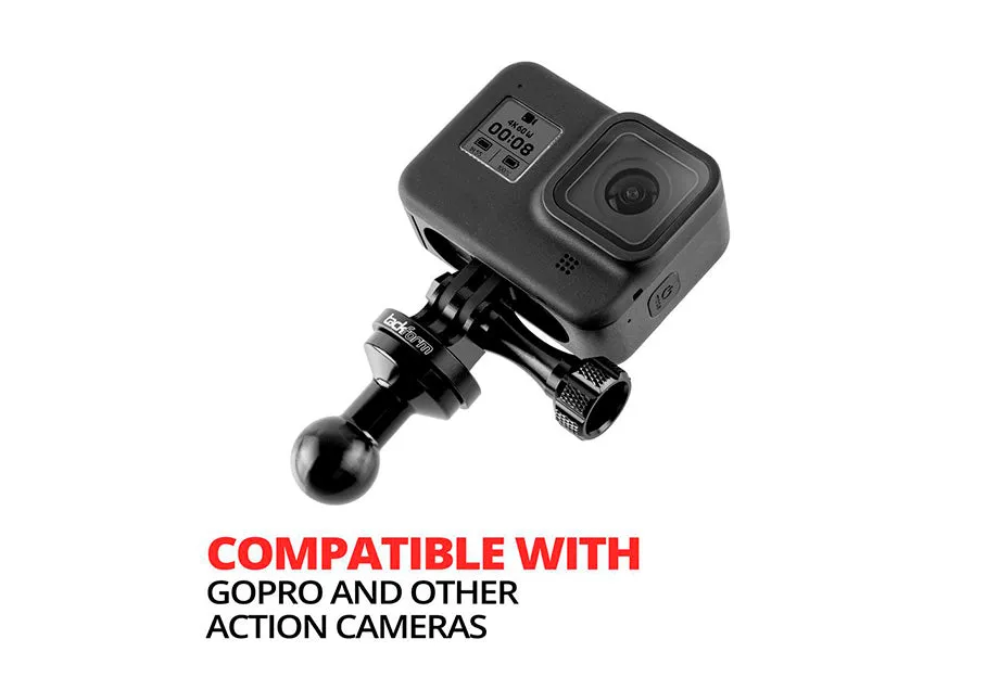 Action Camera Holder | 3.5" Arm | Grabs 20mm Ball