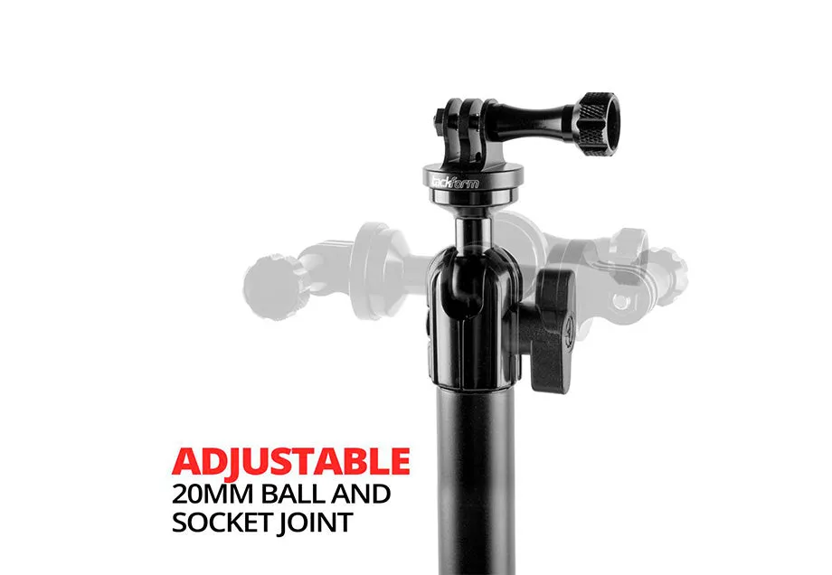 Action Camera Holder | 3.5" Arm | Grabs 20mm Ball