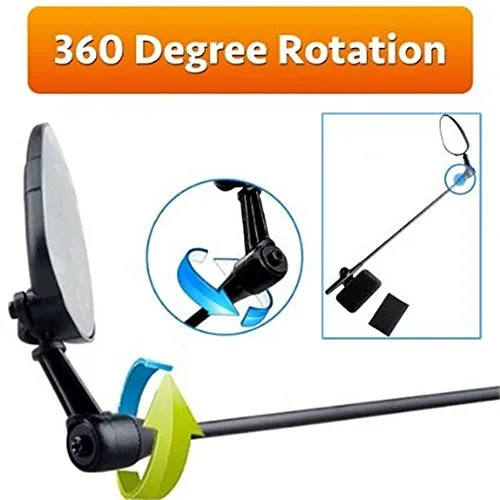 Adjustable Rearview Bicycle Helmet Mirror