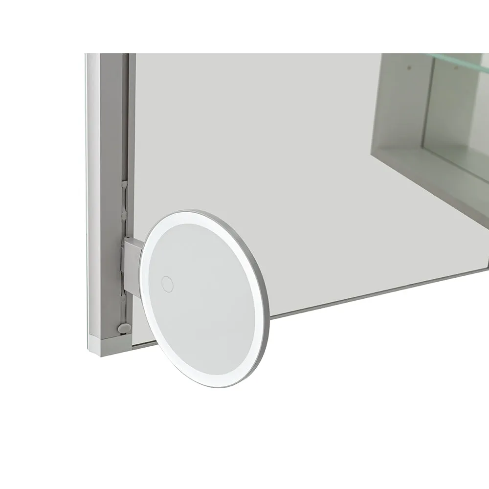 Aquadom Edge Royale 15x70 Right or Left Hinge LED Lighted Medicine Cabinet