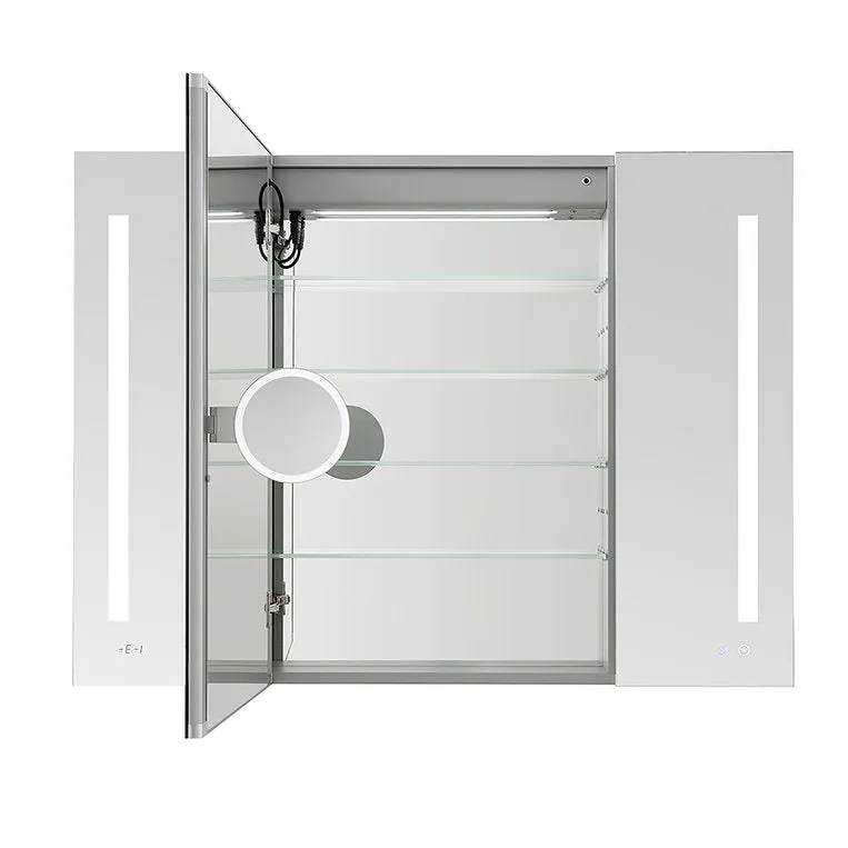 Aquadom Signature Royale 40x30 LED Lighted Triple Door Medicine Cabinet