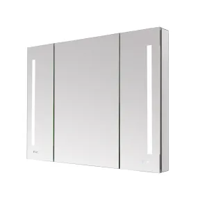 Aquadom Signature Royale 40x30 LED Lighted Triple Door Medicine Cabinet