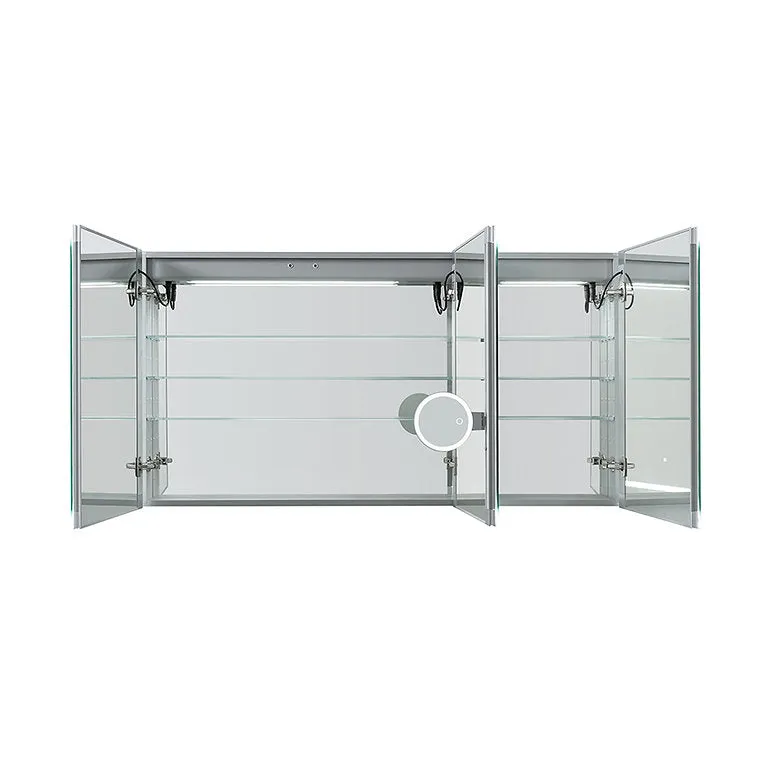 Aquadom Signature Royale 60x36 LED Lighted Triple Door Medicine Cabinet