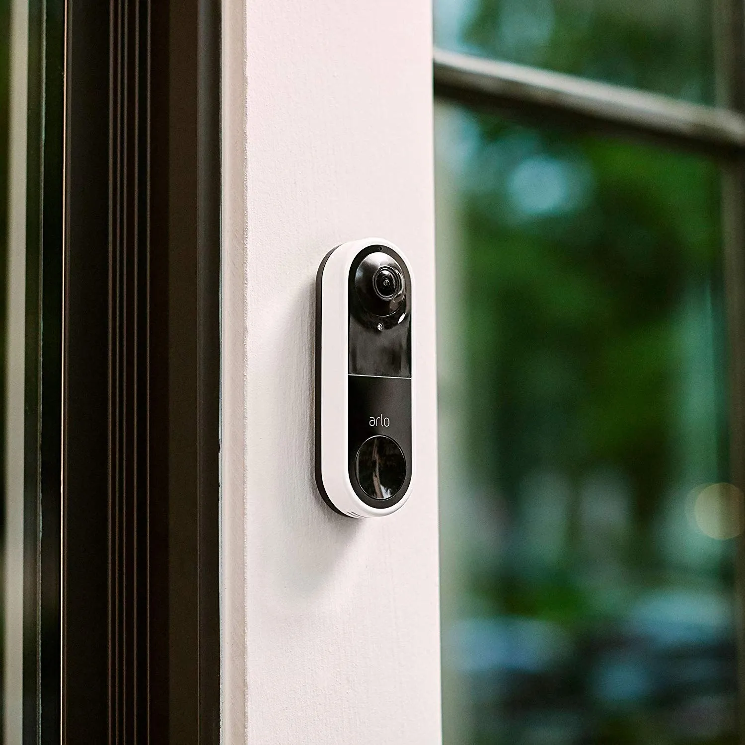 Arlo Intelligent HD Video Doorbell, Weather-Resistant, 2-Way Audio, Motion Detection Alerts, Works with Alexa