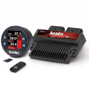 Banks Power 61452 Six-Gun Diesel Tuner w/Banks iDash-1.8 DataMonster-2008-10 Ford 6.4L