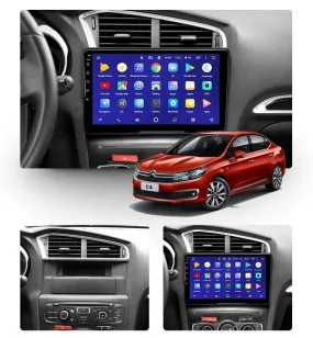 Car Dealz 10.2" Android 10.0 Citroen C4 2 B7 2013-2016 In Dash Plus OEM Fascia