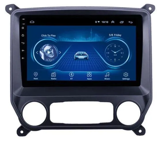 Car Dealz 10.2" Android 10.0 For Chevrolet Holden Colorado 2014-2018 In Dash Plus OEM Fascia