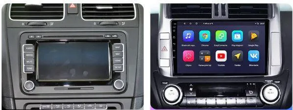 Car Dealz 10.2" Android 10.0 For Toyota Prado 2009-2013 In Dash Plus OEM Fascia