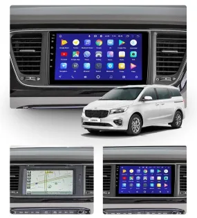 Car Dealz 10.2" Android 10.0 Kia Carnival YP Sedona 2014 - 2020 In Dash Plus OEM Fascia