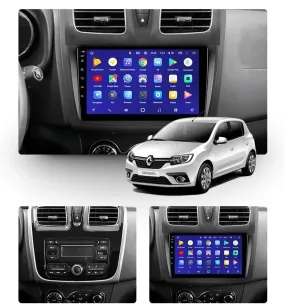 Car Dealz 10.2" Android 10.0 Renault Logan 2 2014-2019 Sandero 2 2012-2019 In Dash Plus OEM Fascia