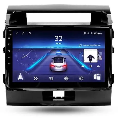 Car Dealz 10.2" Android 10.0 Toyota Land Cruiser 2007-2015 w CAM In Dash Plus OEM Fascia