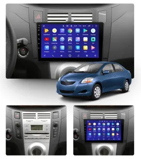 Car Dealz 10.2" Android 10.0 Toyota Yaris XP90 2005 - 2012 In Dash Plus OEM Fascia