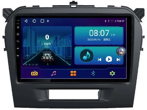 Car Dealz 9" Android 10.0 For Suzuki VITARA 2015-2016 In Dash Plus OEM Fascia