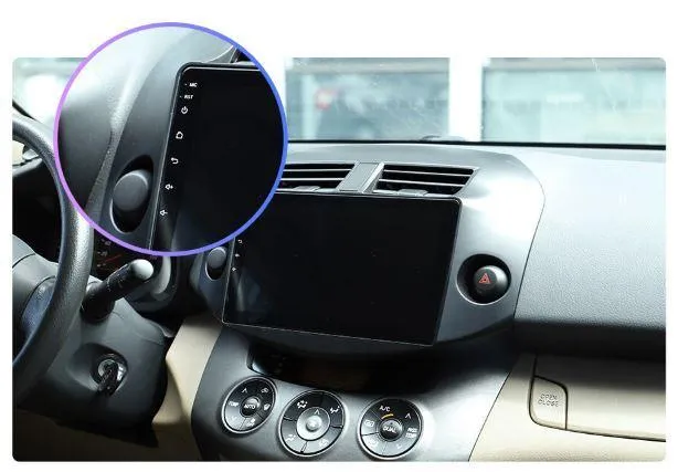 Car Dealz 9" Android 10.0 For Toyota RAV4 2005-2013 In Dash Plus OEM Fascia