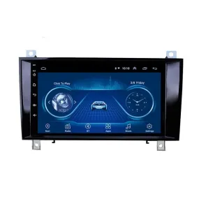 Car Dealz 9" Android 10.0 Mercedes Benz SLK R171 W171 2000-2011 In Dash Plus OEM Fascia