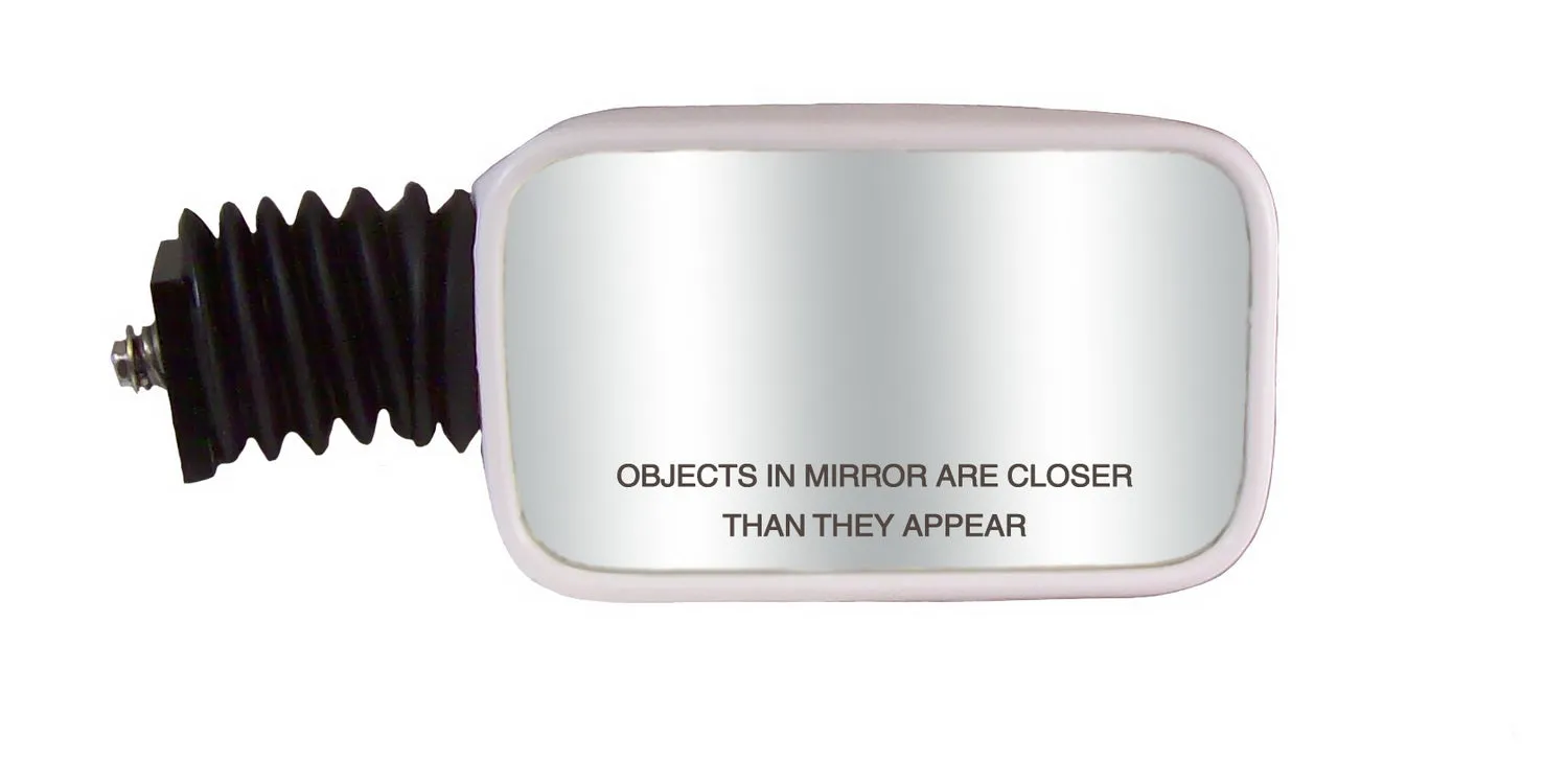 Cipa USA 11121 Sport™ Personal Water Craft Mirror; 3 in. x 5 in.; Convex White;