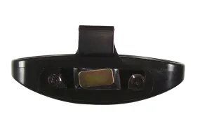 Cipa USA 49805 HotSpots Convex Blind Spot Mirror; Clamp On; Wide Angle; Blind Spot; Black;