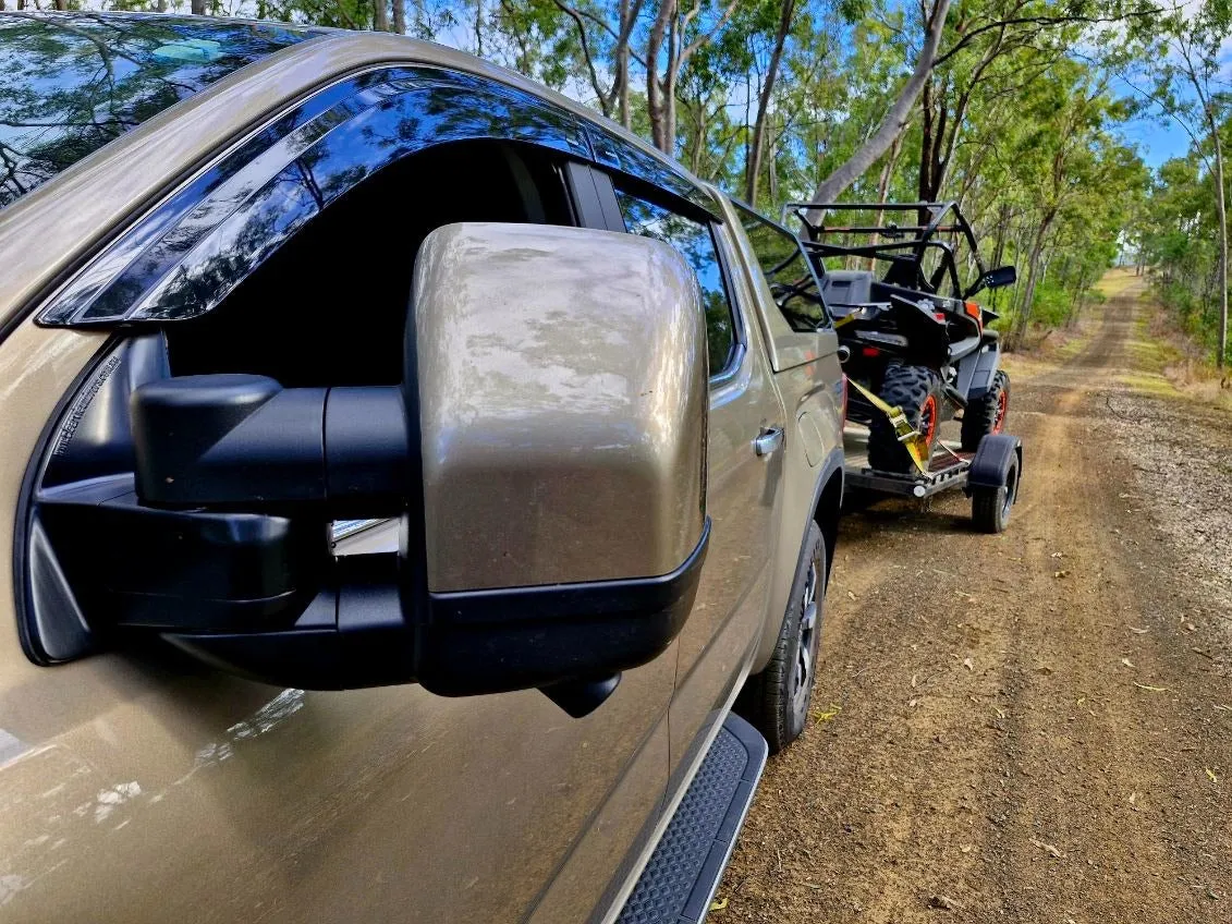 Clearview Next Gen Towing Mirrors for Volkswagen Amarok NF Life Dec 2022 MY23 on