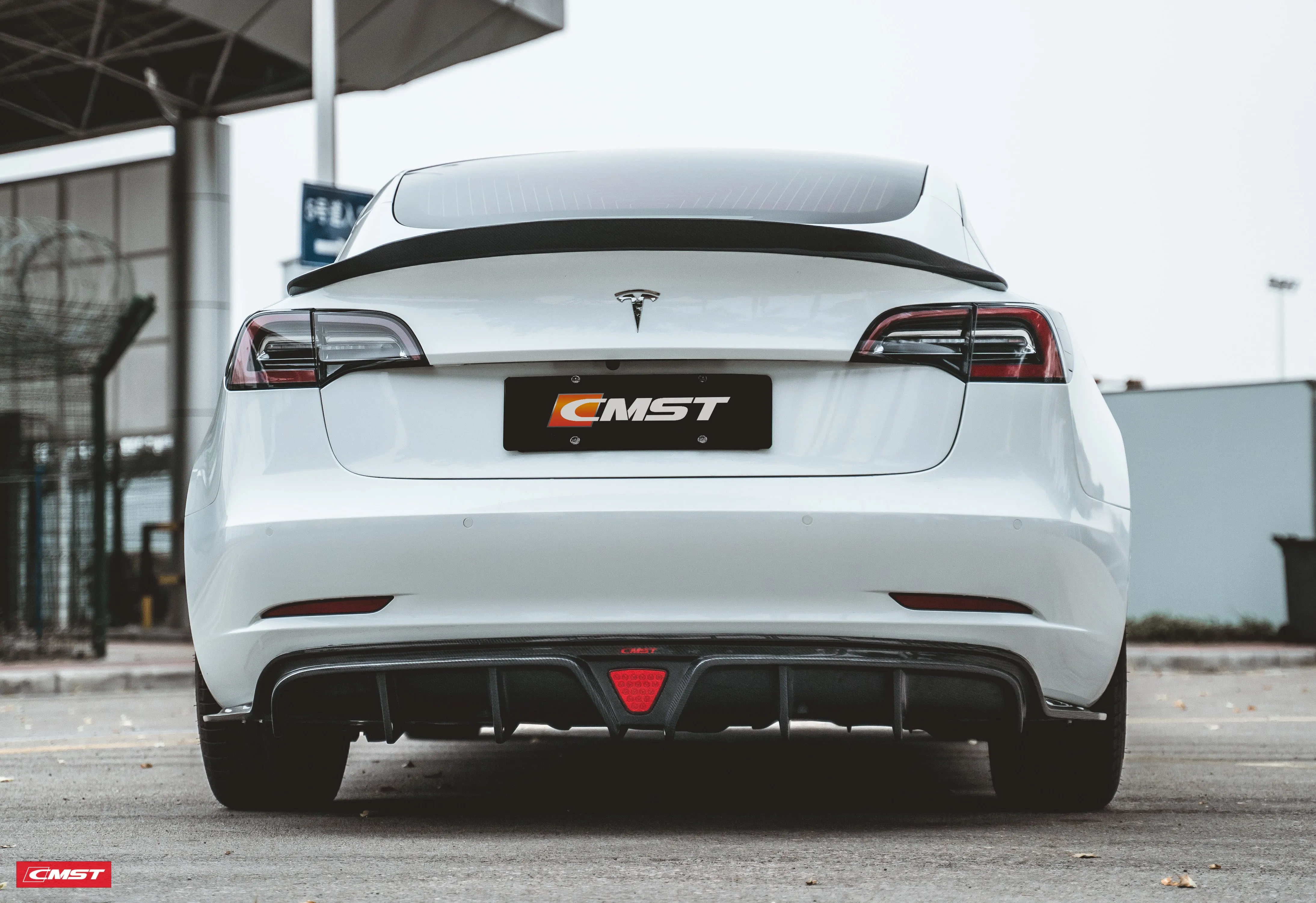 CMST Tesla Model 3 Carbon Fiber Aero Kit Ver. II