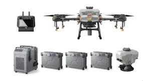 DJI Agras T10 Drone Ready to Fly Spray & Spreading Bundle