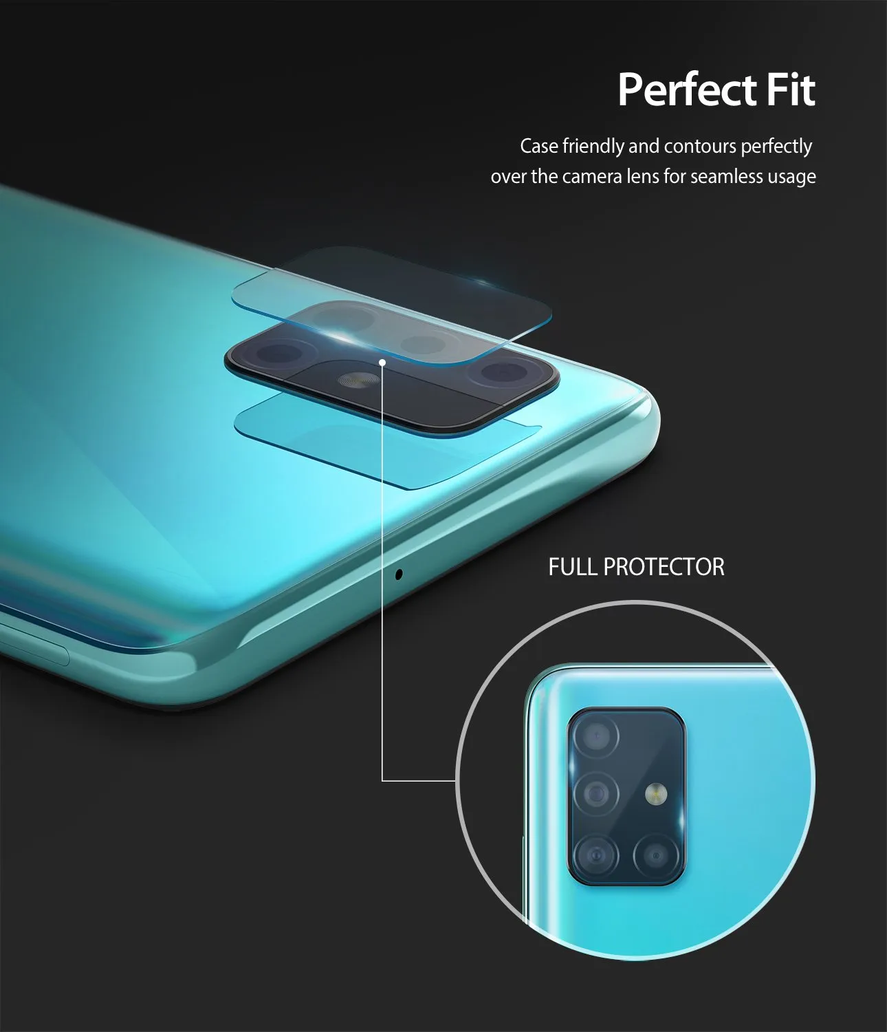 Galaxy A51 Camera Lens Protector [3 Pack]