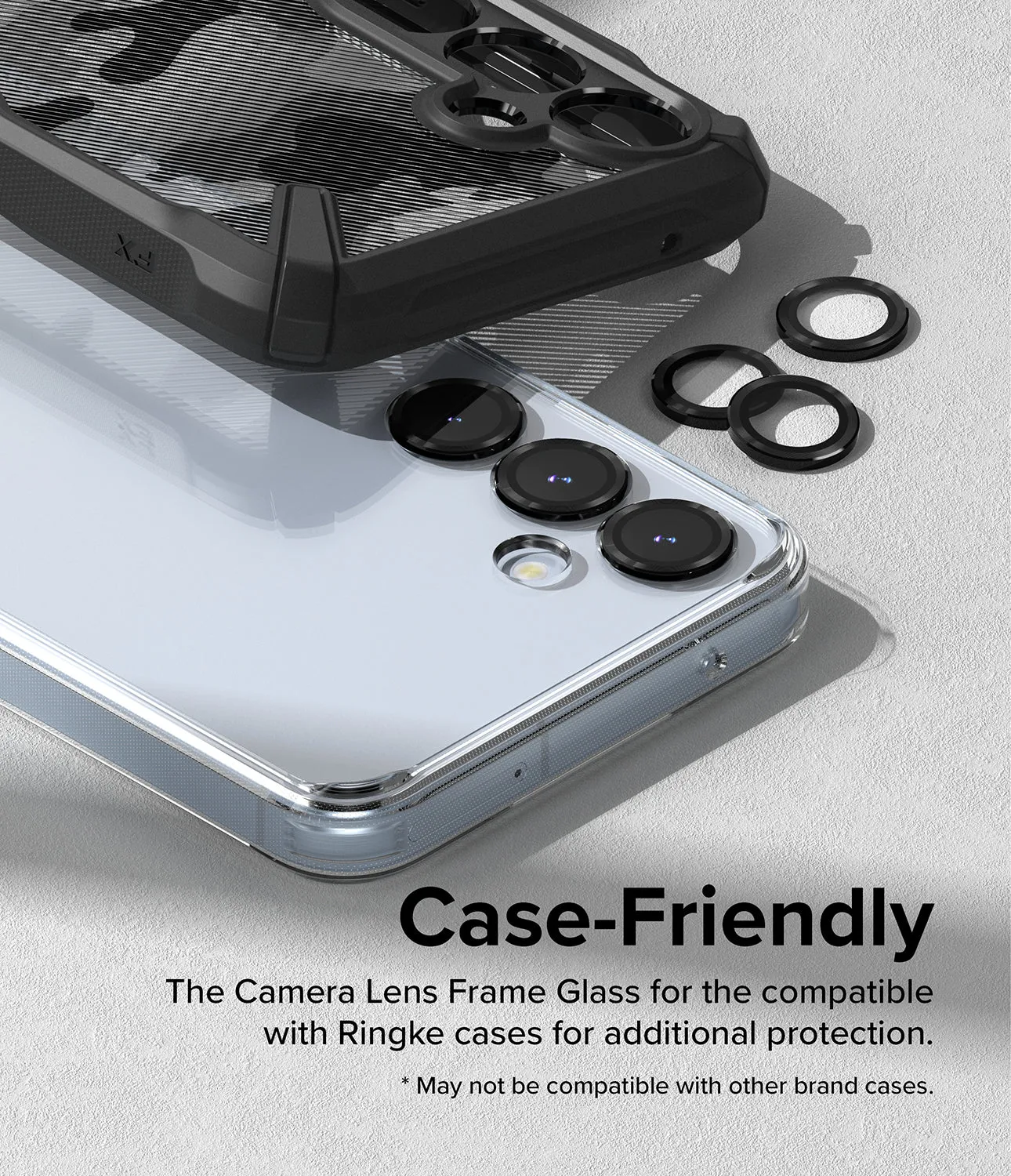 Galaxy A55 / A35 Camera Lens Frame Glass Protector