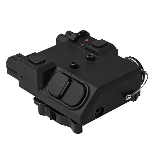 Green and Infrared Laser with Quick Release Mount, Black