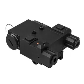 Green and Infrared Laser with Quick Release Mount, Black