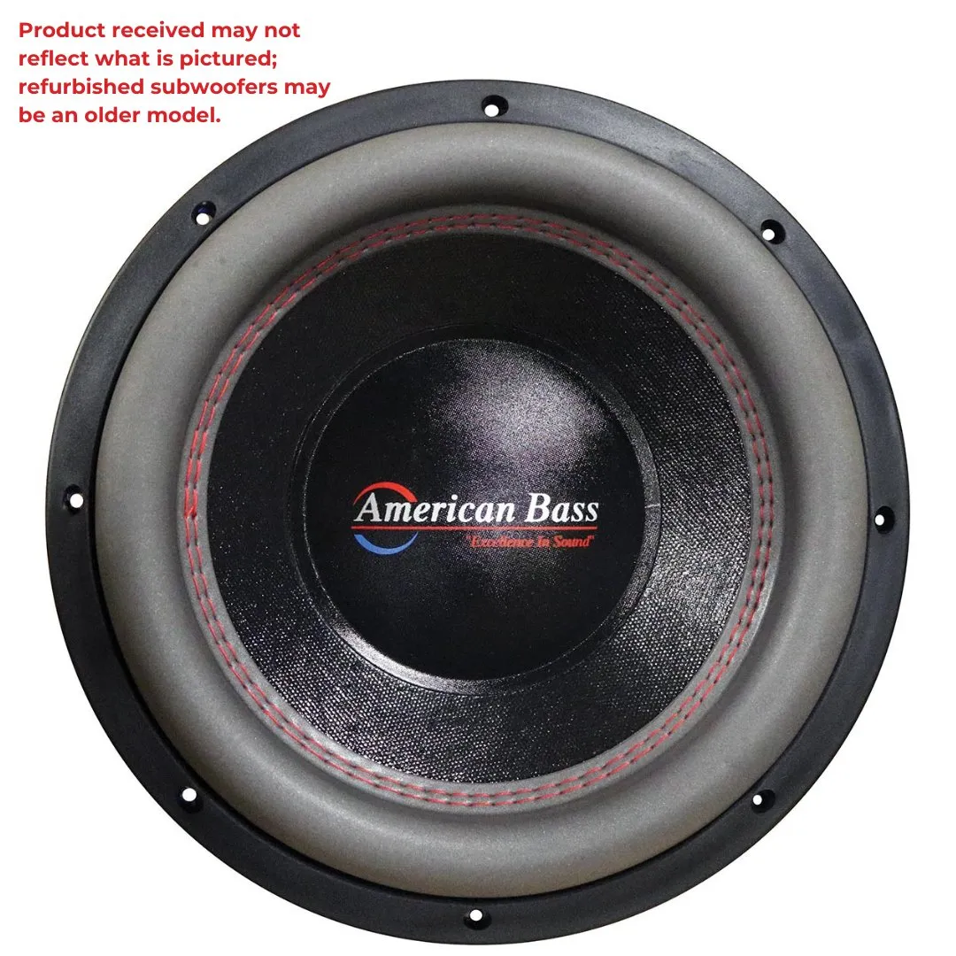 HD 10" Subwoofer Refurbished