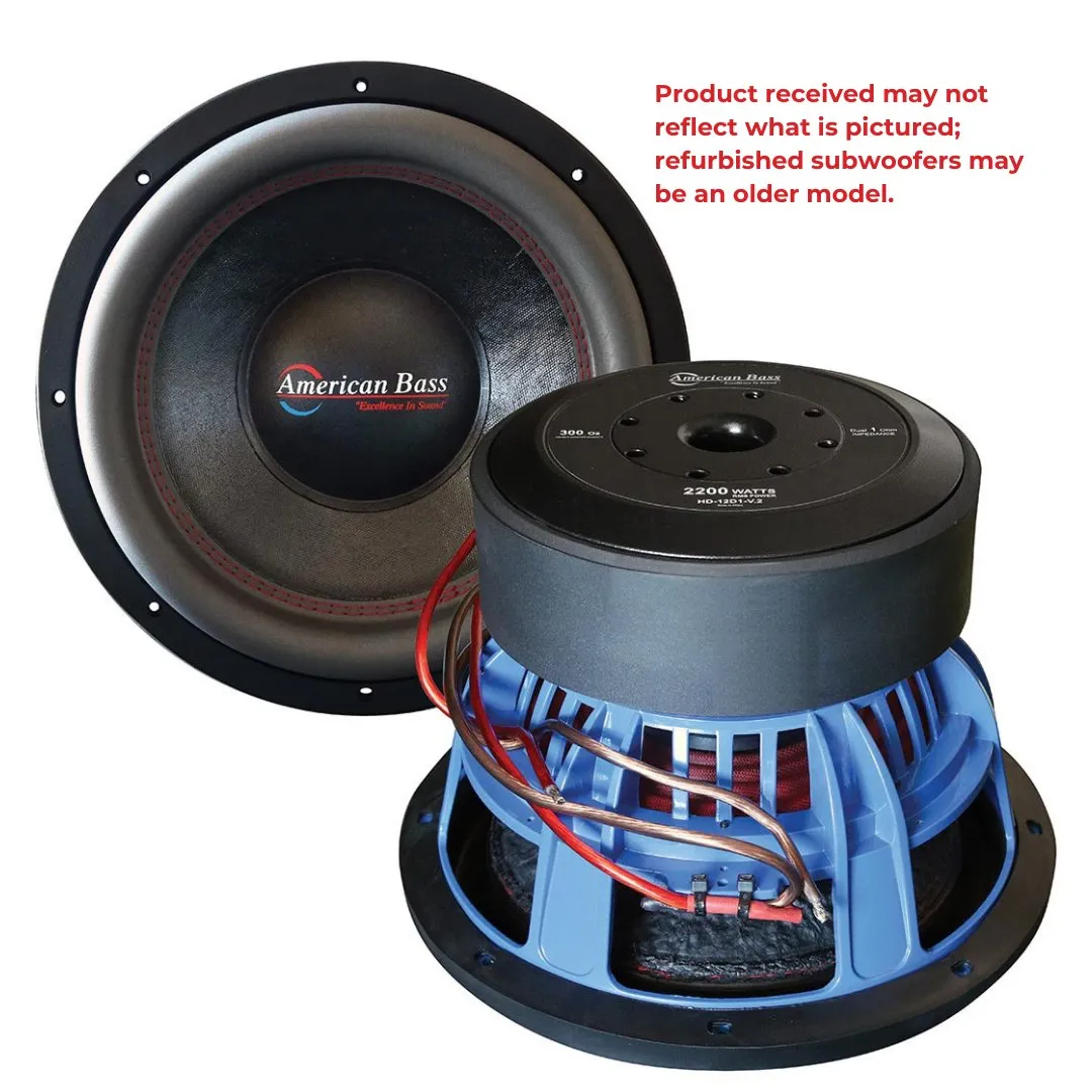 HD 12" Subwoofer Refurbished