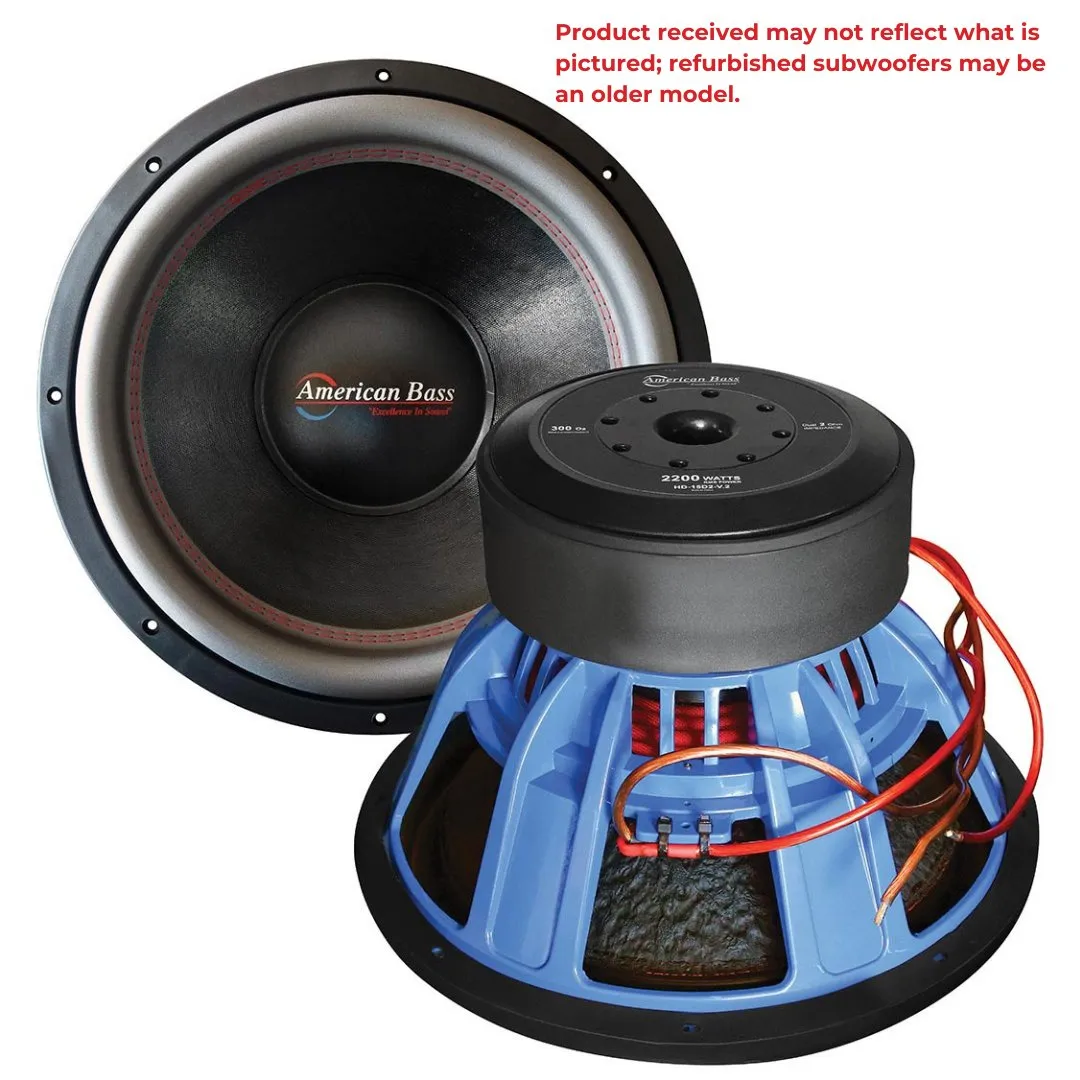 HD 15" Subwoofer Refurbished