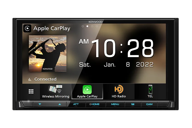 Kenwood DMX958XR Digital Multimedia Receiver With Bluetooth & HD Radio