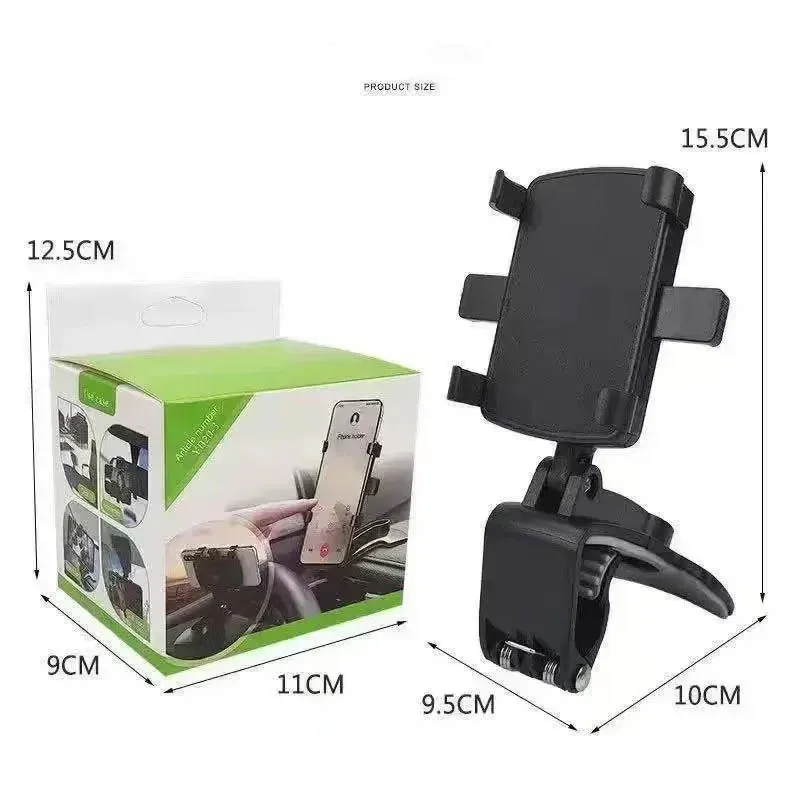 New Car Phone Mount for Instrument Cluster and Rearview Mirror Navigation.