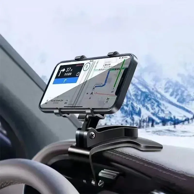 New Car Phone Mount for Instrument Cluster and Rearview Mirror Navigation.