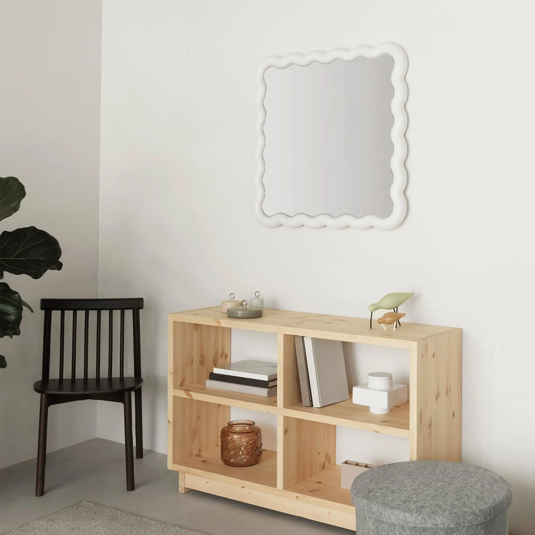 Normann Copenhagen Illu Mirror - 80cm x 80cm