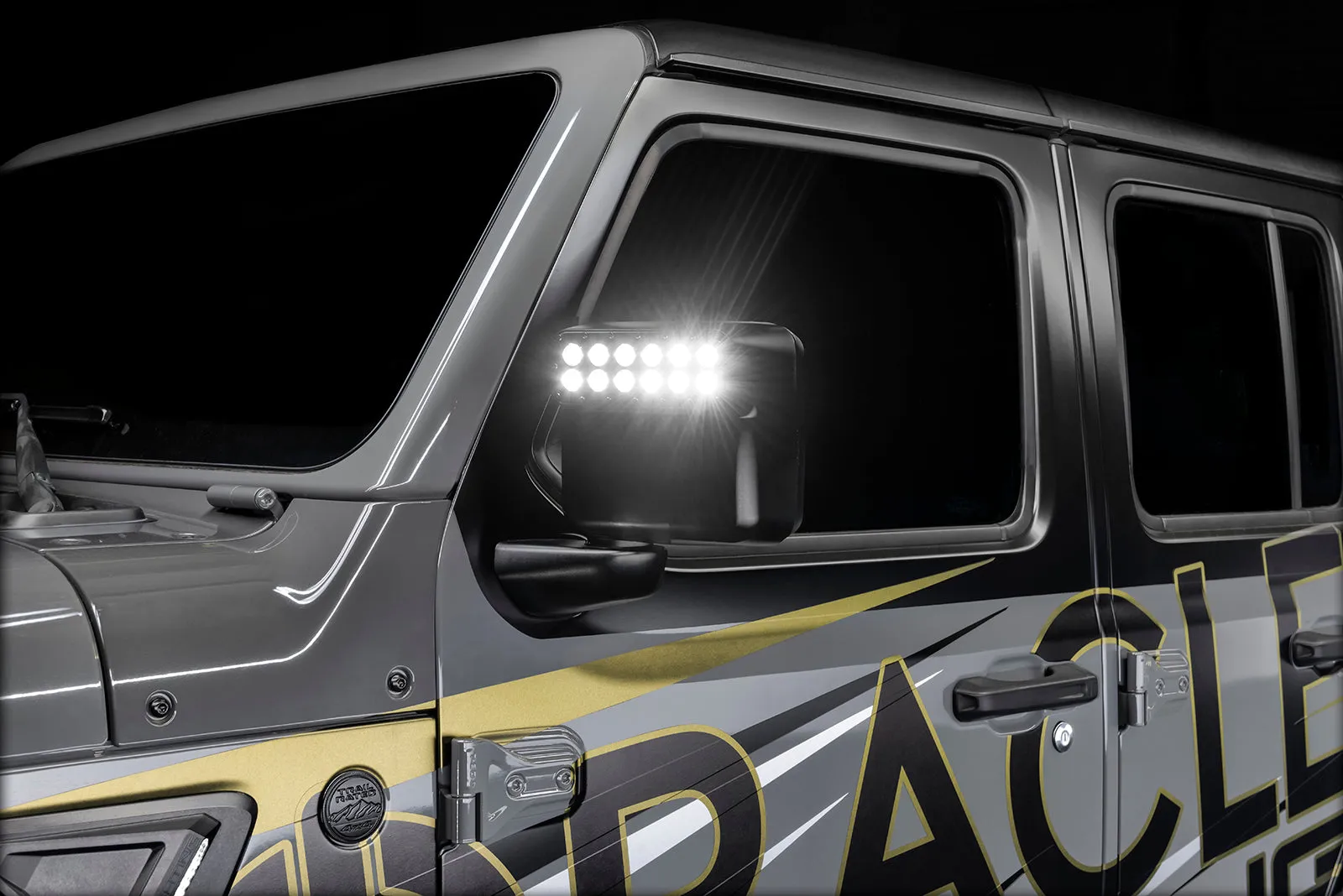 ORACLE Lighting LED Off-Road Side Mirrors for Jeep Wrangler JL / Gladiator JT