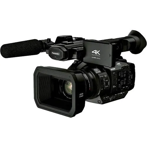 Panasonic AG-UX180 4K Premium Professional Camcorder Bundle with 1 Year Extended Warranty, Sony MDR-7506 Headphones   So