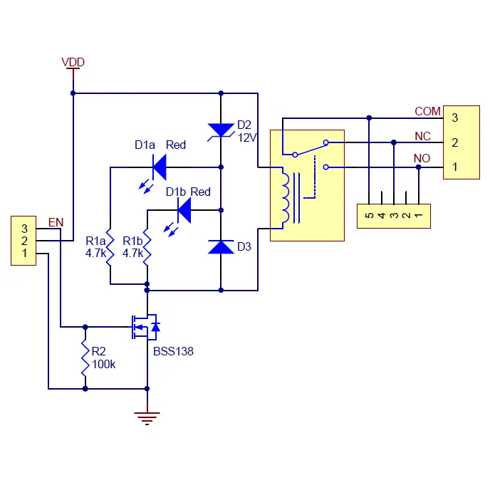 Pololu Basic SPDT Relay Carrier with 12VDC Relay (Assembled)