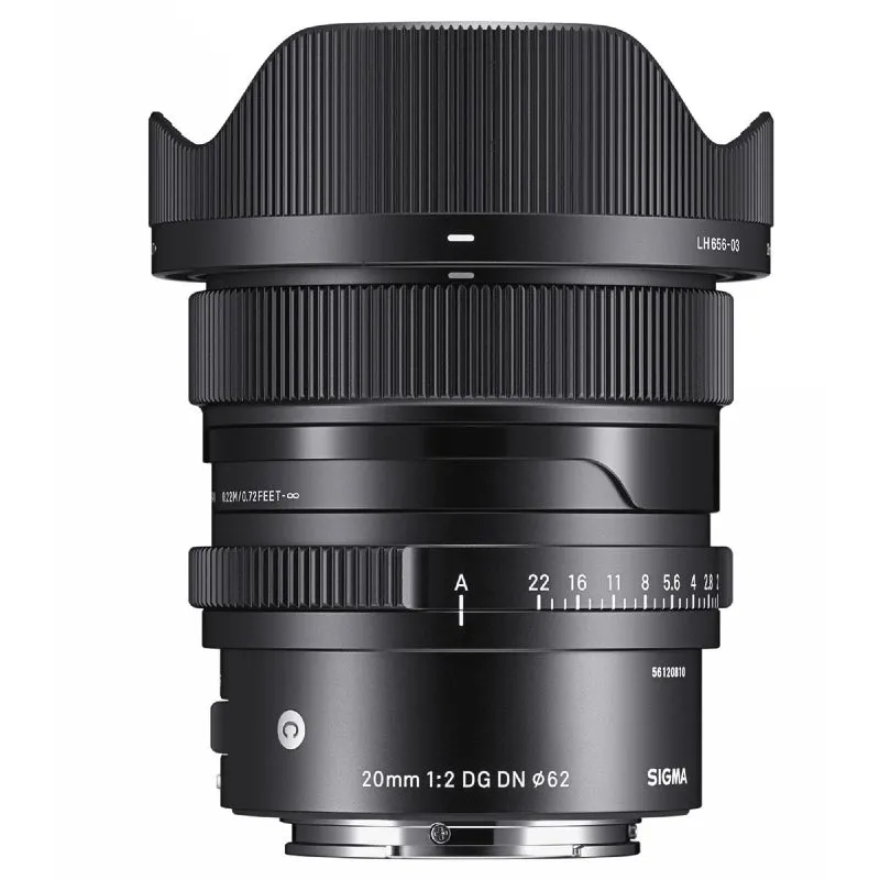 Sigma 20mm f/2 DG DN Contemporary Lens for Sony E